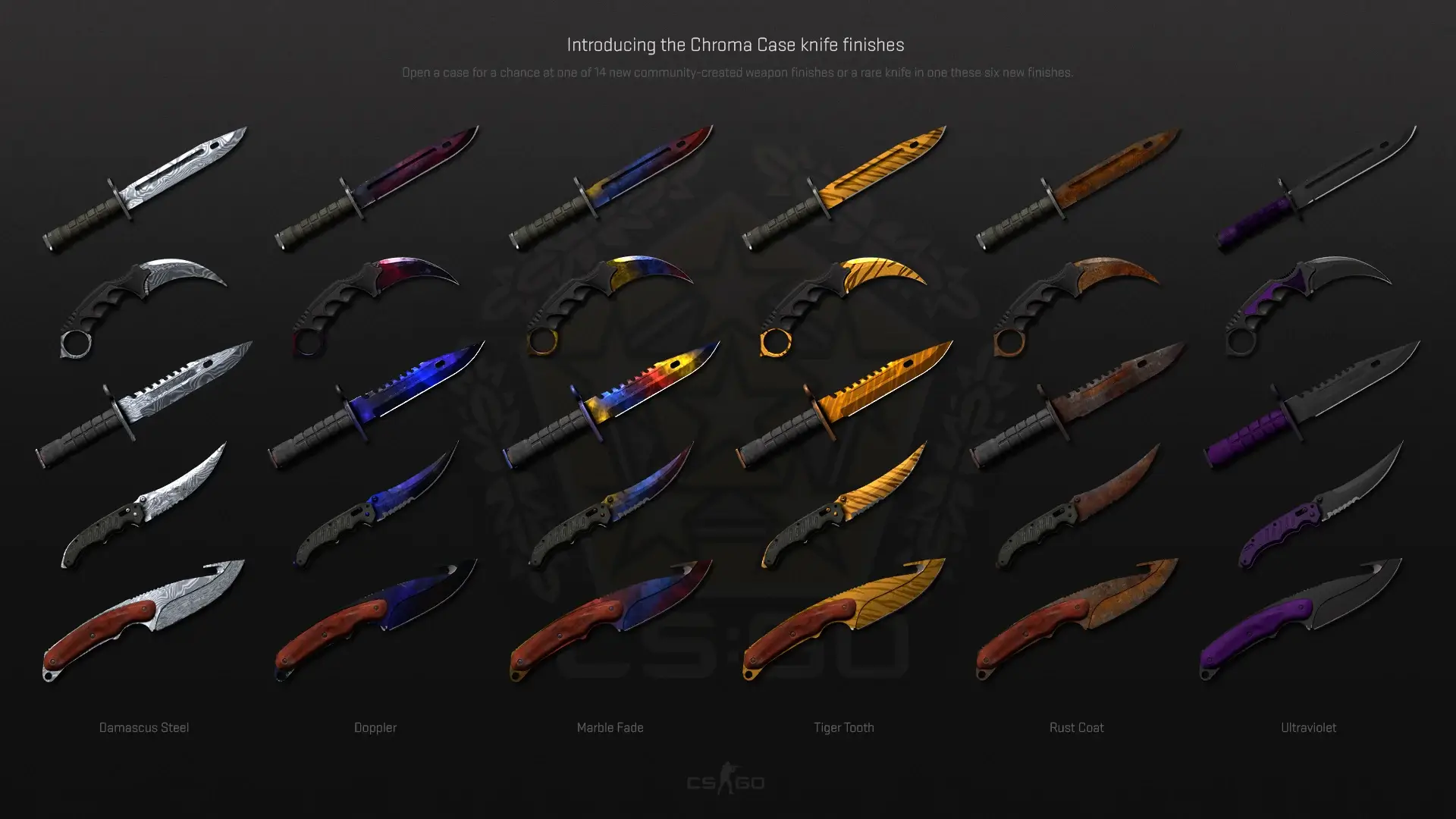 Chroma Case Knives