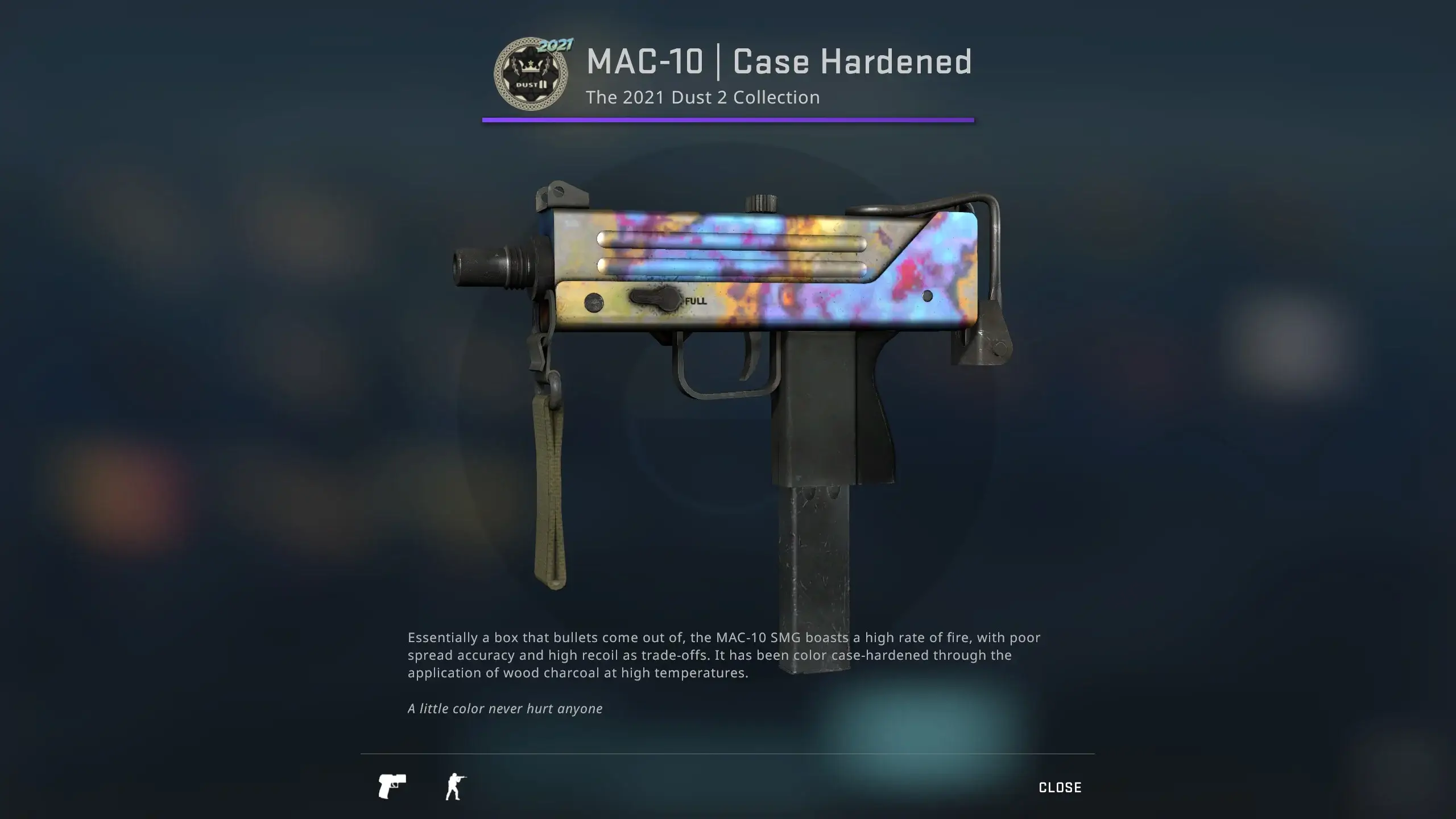 Case Hardened Mac 10