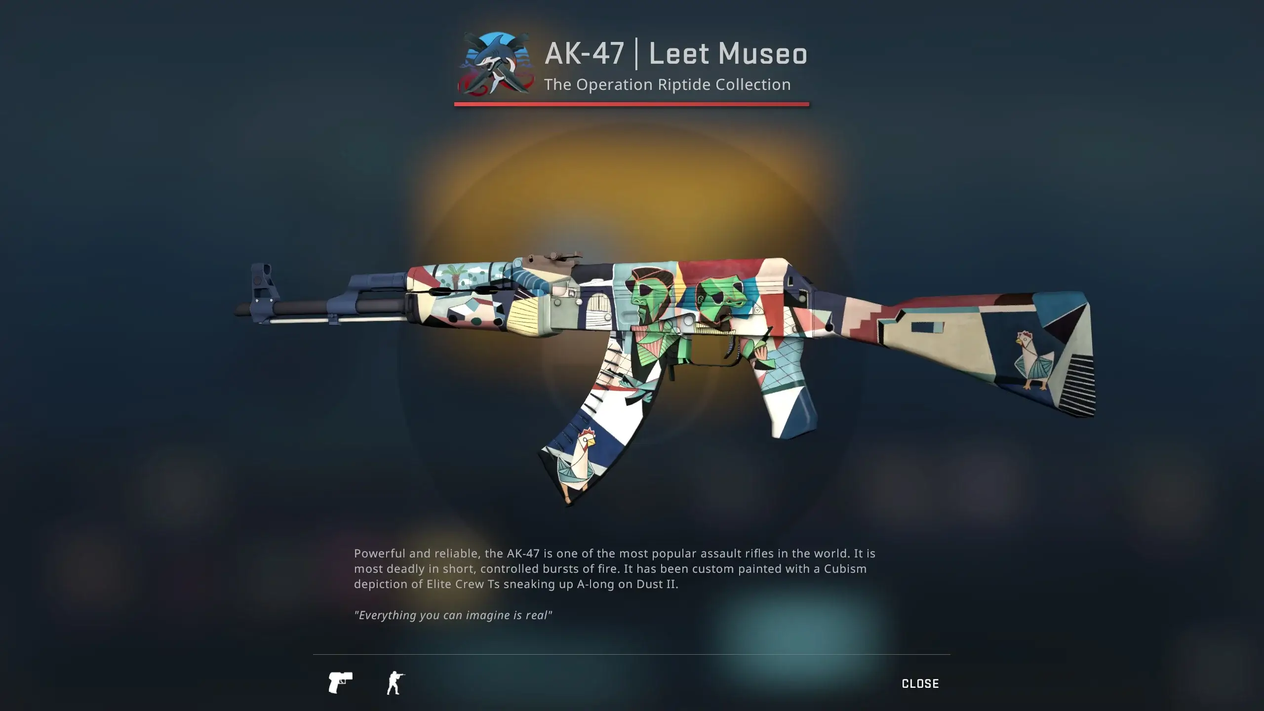 AK-47 Leet Museo